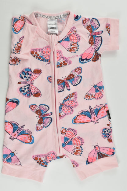 Bonds Size 000 (0-3 months) Butterflies Short Wondersuit