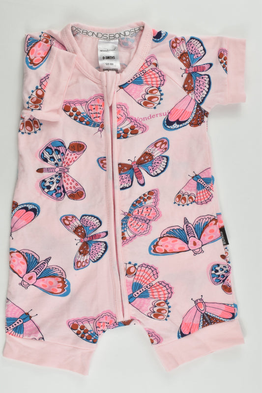 Bonds Size 000 (0-3 months) Butterflies Short Wondersuit