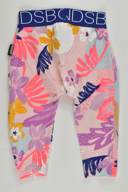 Bonds Size 000 (0-3 months) Floral Leggings
