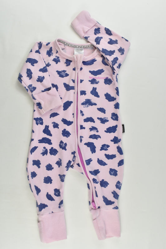 Bonds Size 000 (0-3 months) Ribbed Wondersuit