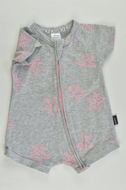 Bonds Size 000 (0-3 months) Stars Short Wondersuit