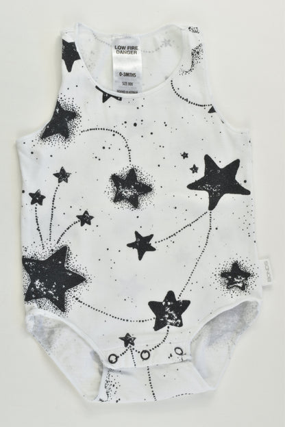 Bonds Size 000 (0-3 months) Stars Sleeveless Bodysuit