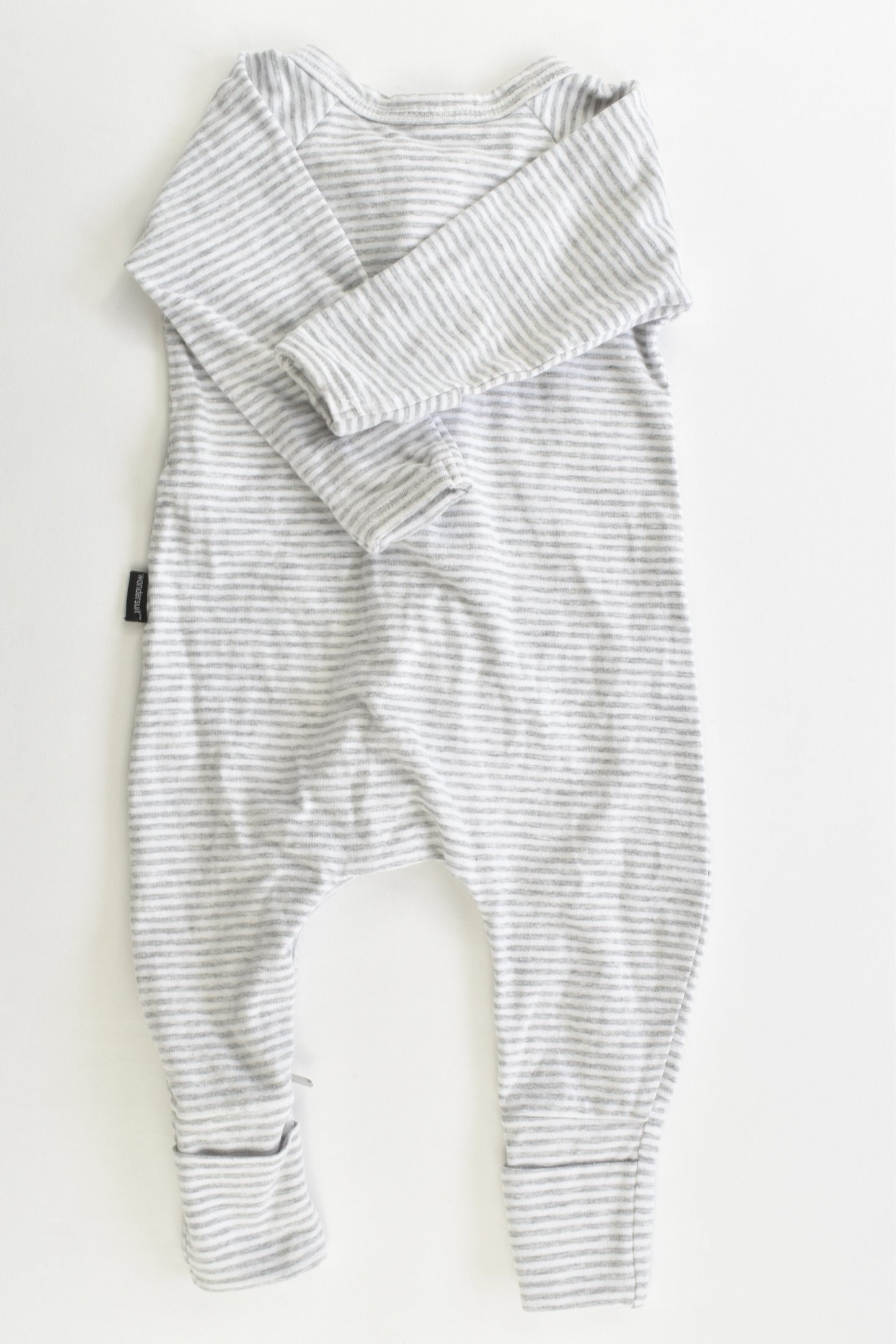Bonds Size 000 (0-3 months) Striped Wondersuit