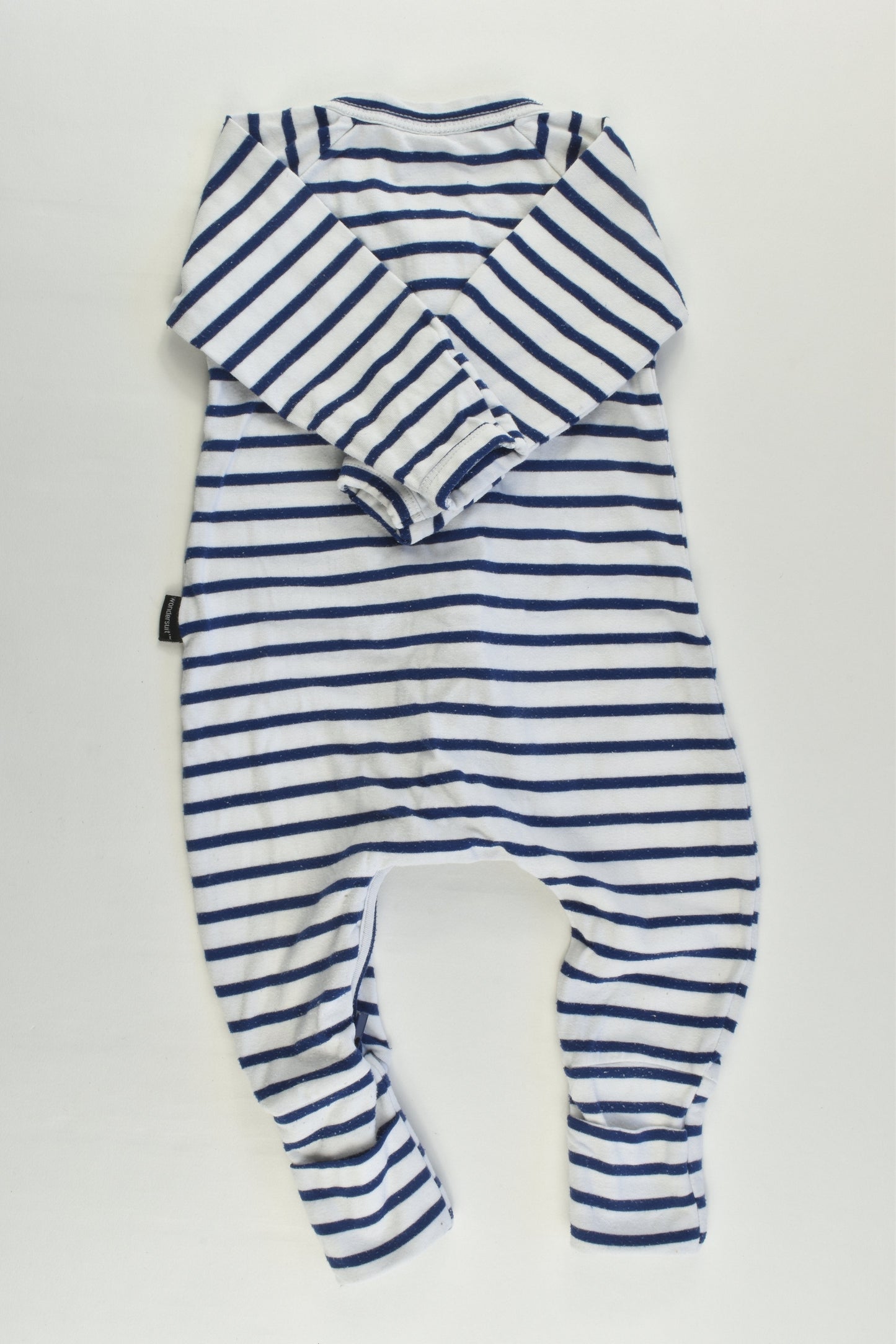 Bonds Size 000 (0-3 months) Striped Wondersuit