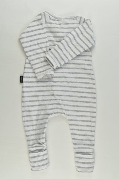 Bonds Size 000 (0-3 months) Striped Wondersuit
