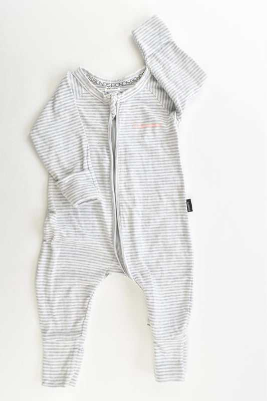 Bonds Size 000 (0-3 months) Striped Wondersuit