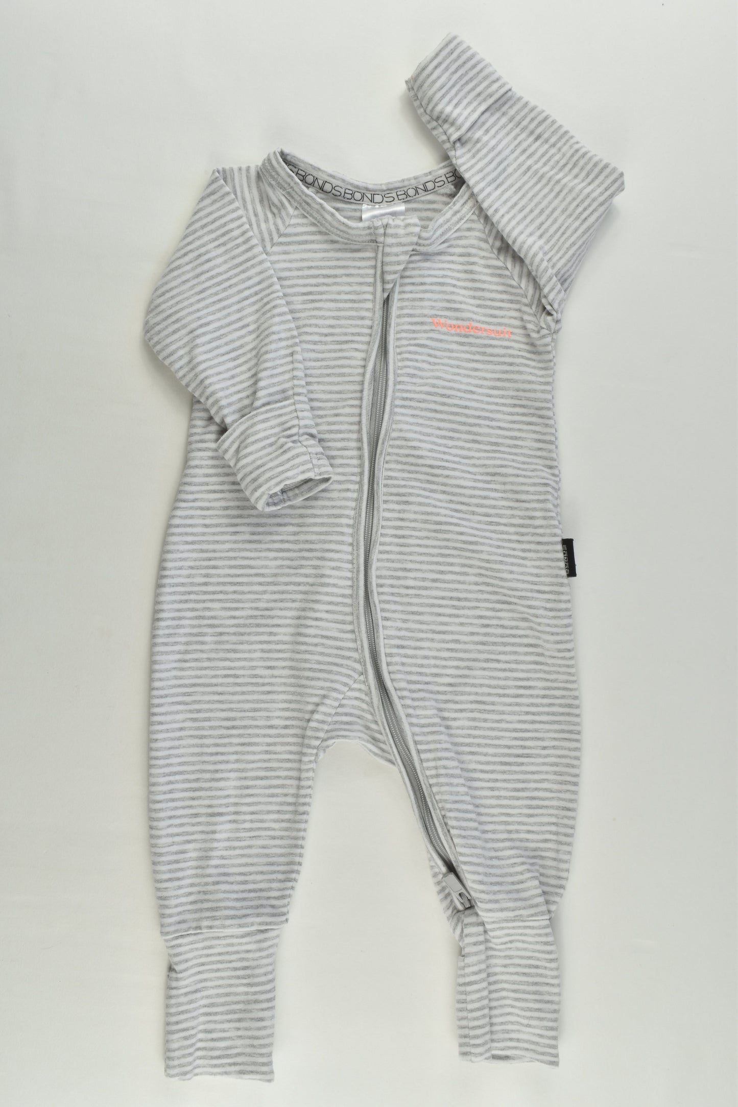 Bonds Size 000 (0-3 months) Striped Wondersuit