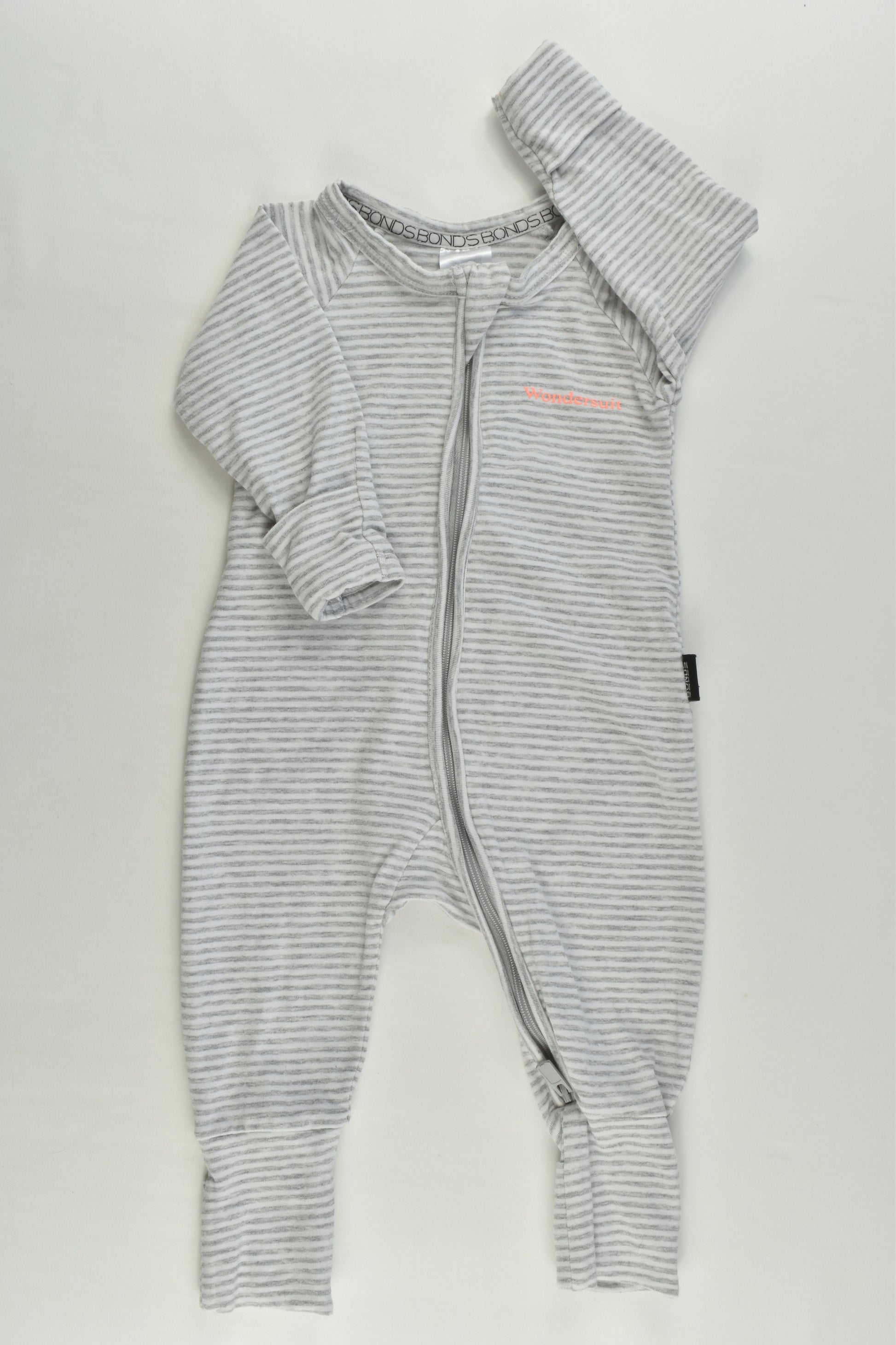 Bonds Size 000 (0-3 months) Striped Wondersuit