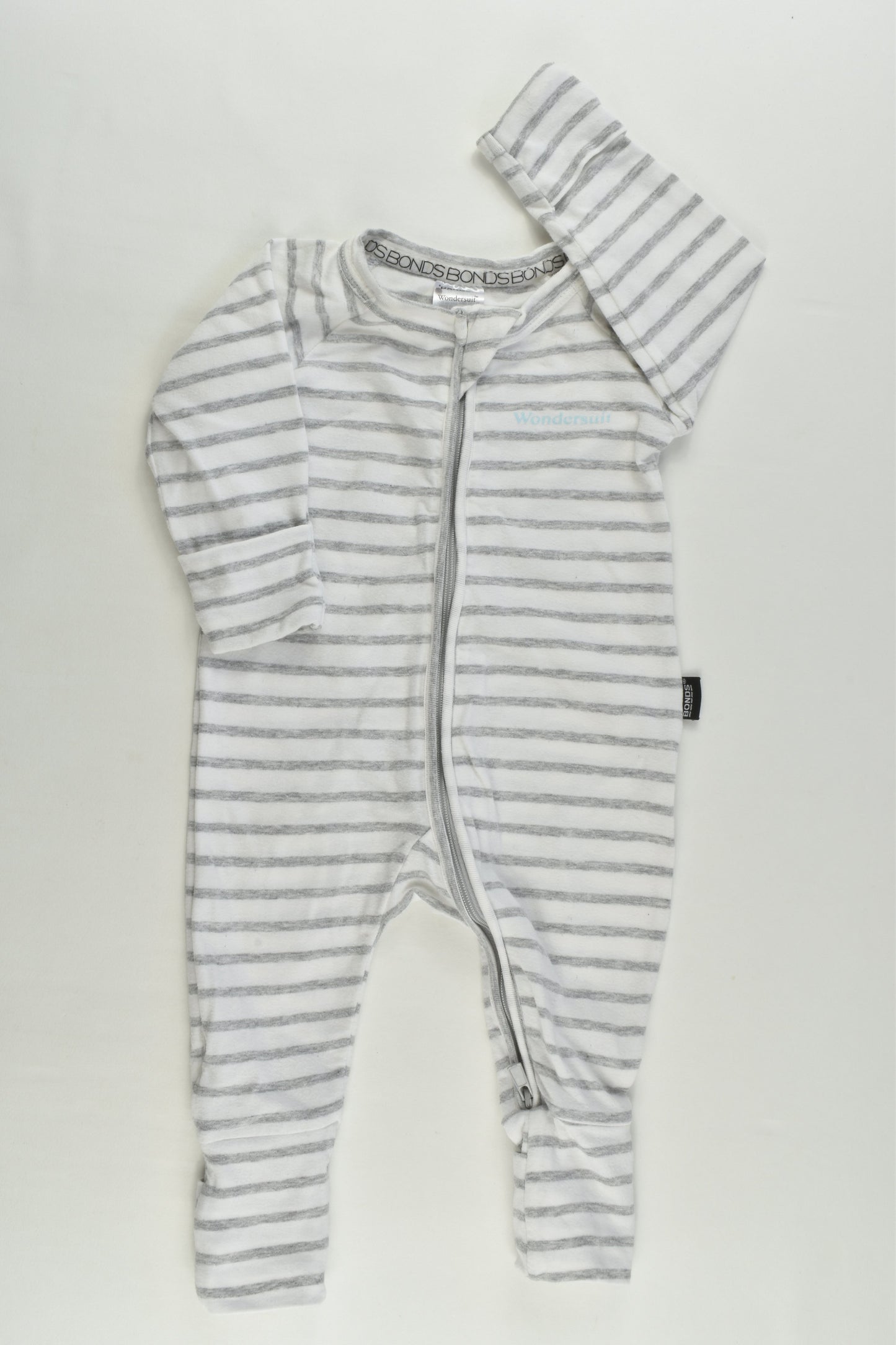 Bonds Size 000 (0-3 months) Striped Wondersuit