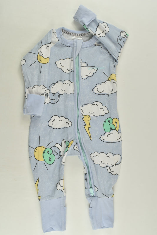 Bonds Size 000 Clouds Wondersuit