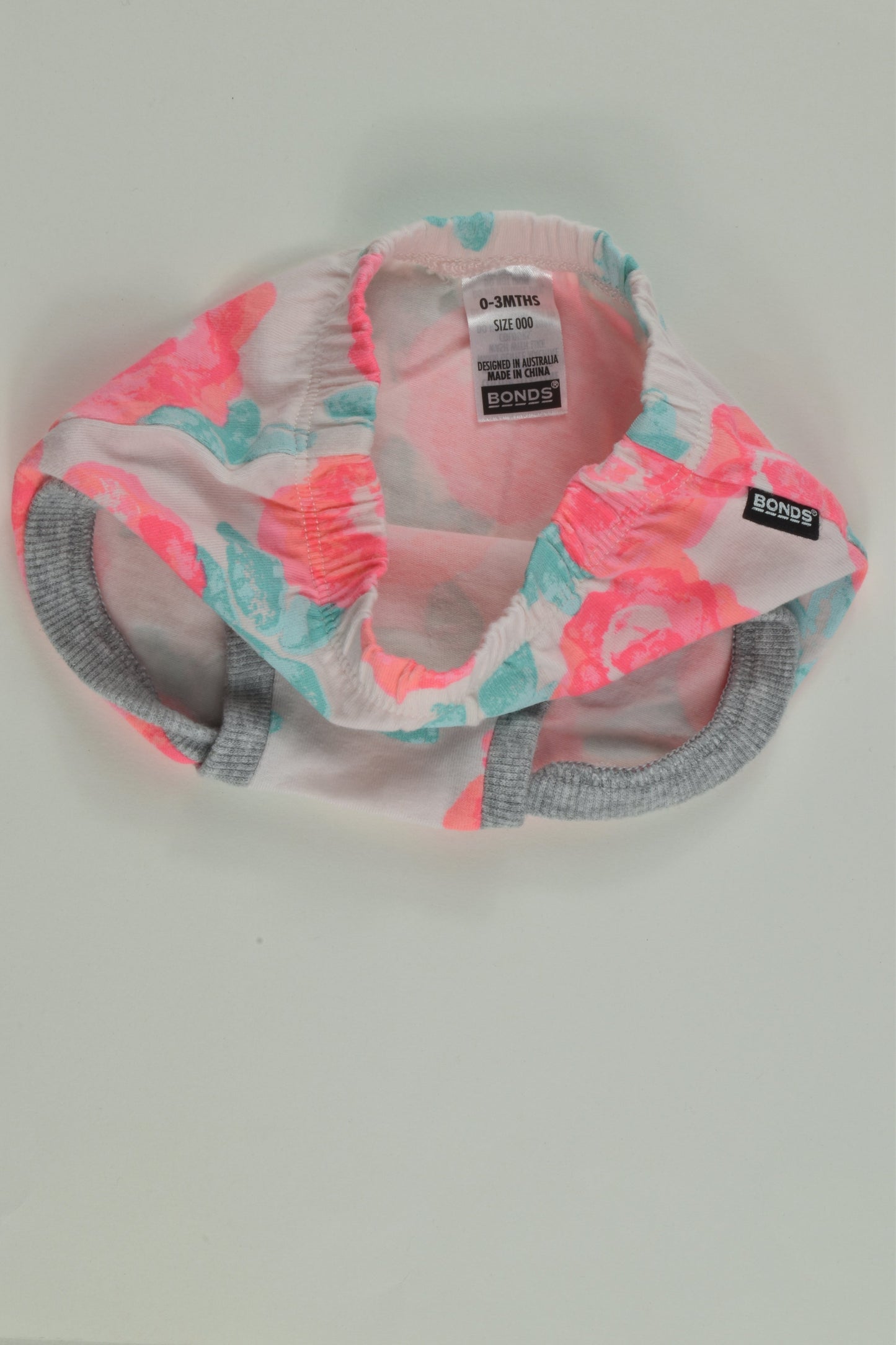 Bonds Size 000 Floral Nappy Cover