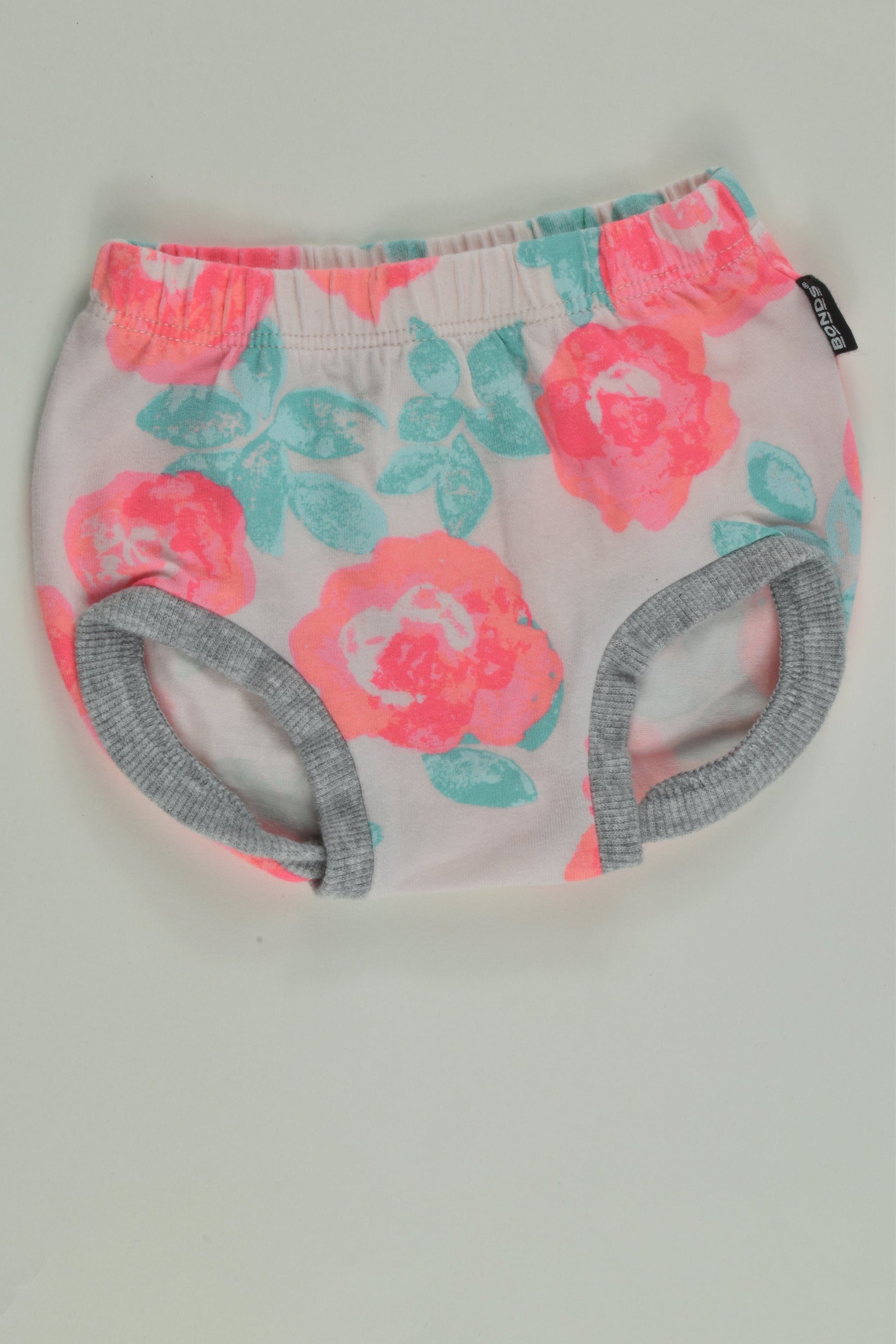 Bonds Size 000 Floral Nappy Cover