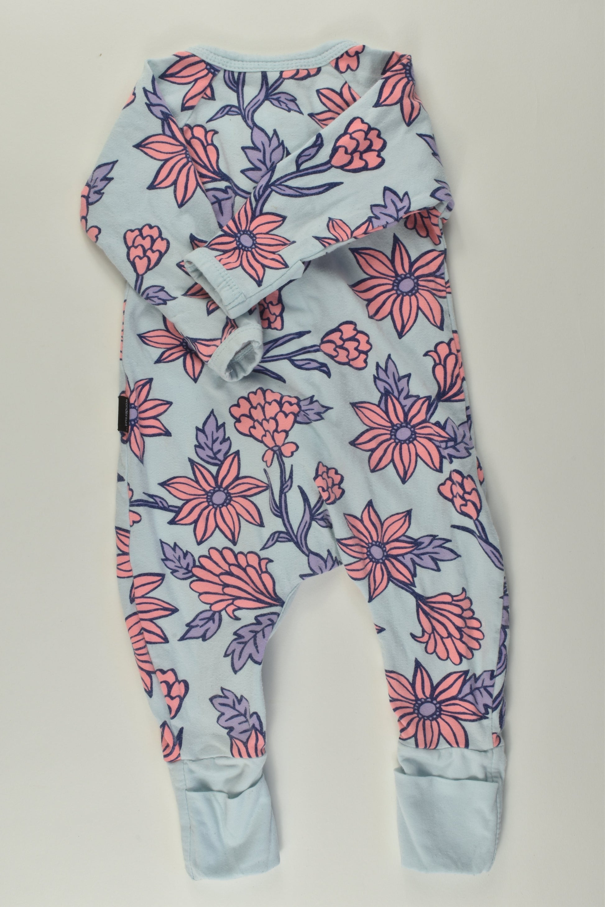 Bonds Size 000 Floral Wondersuit