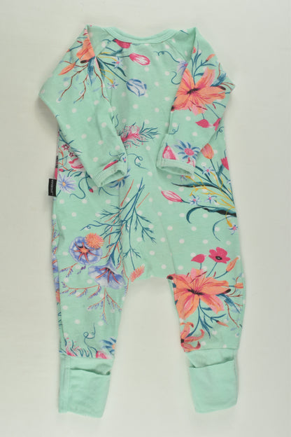 Bonds Size 000 Floral Wondersuit