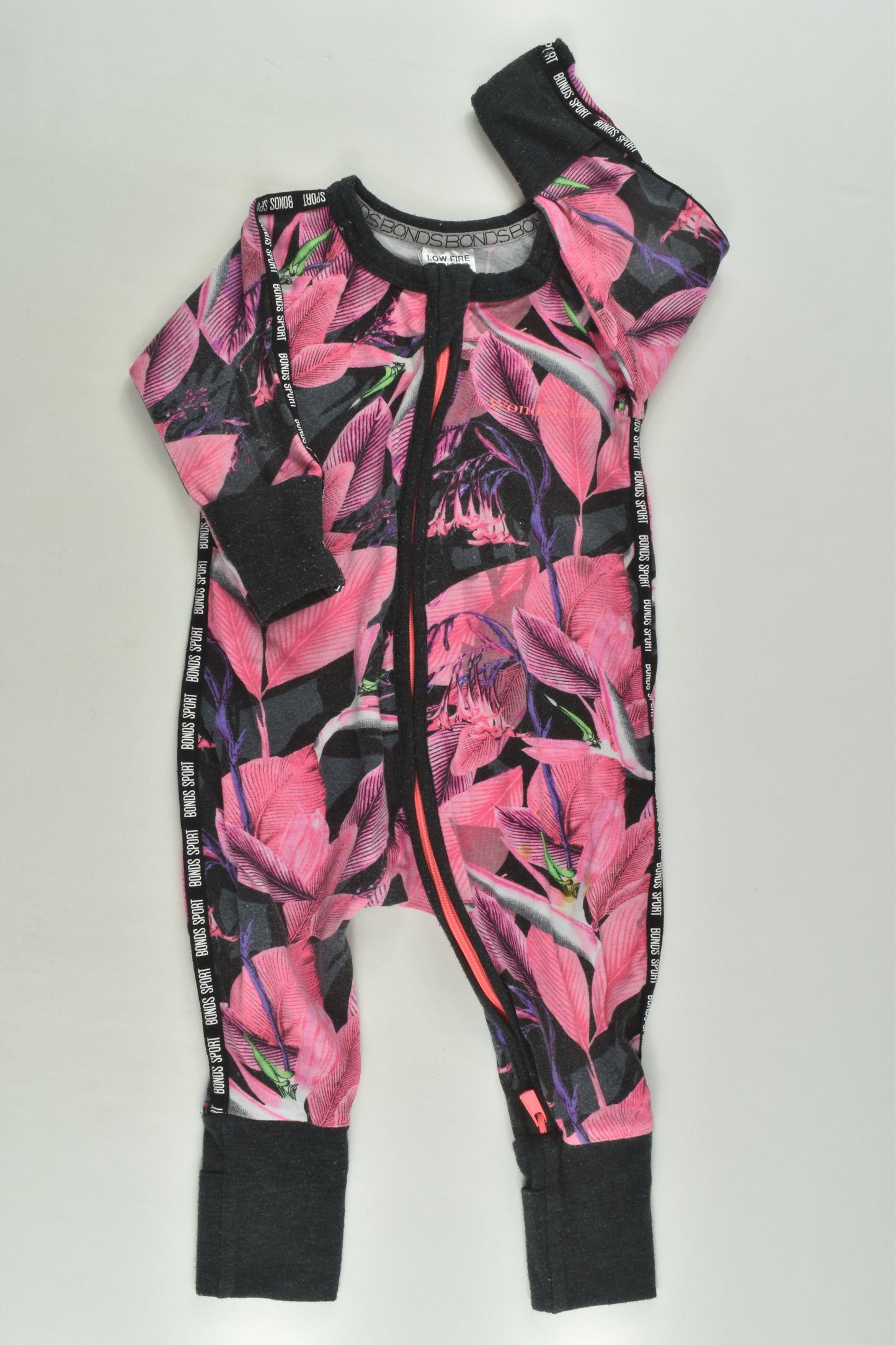 Bonds Size 000 Floral Wondersuit