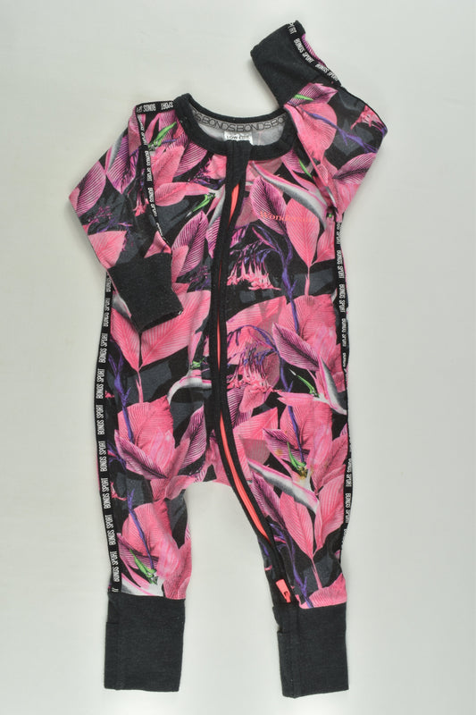 Bonds Size 000 Floral Wondersuit