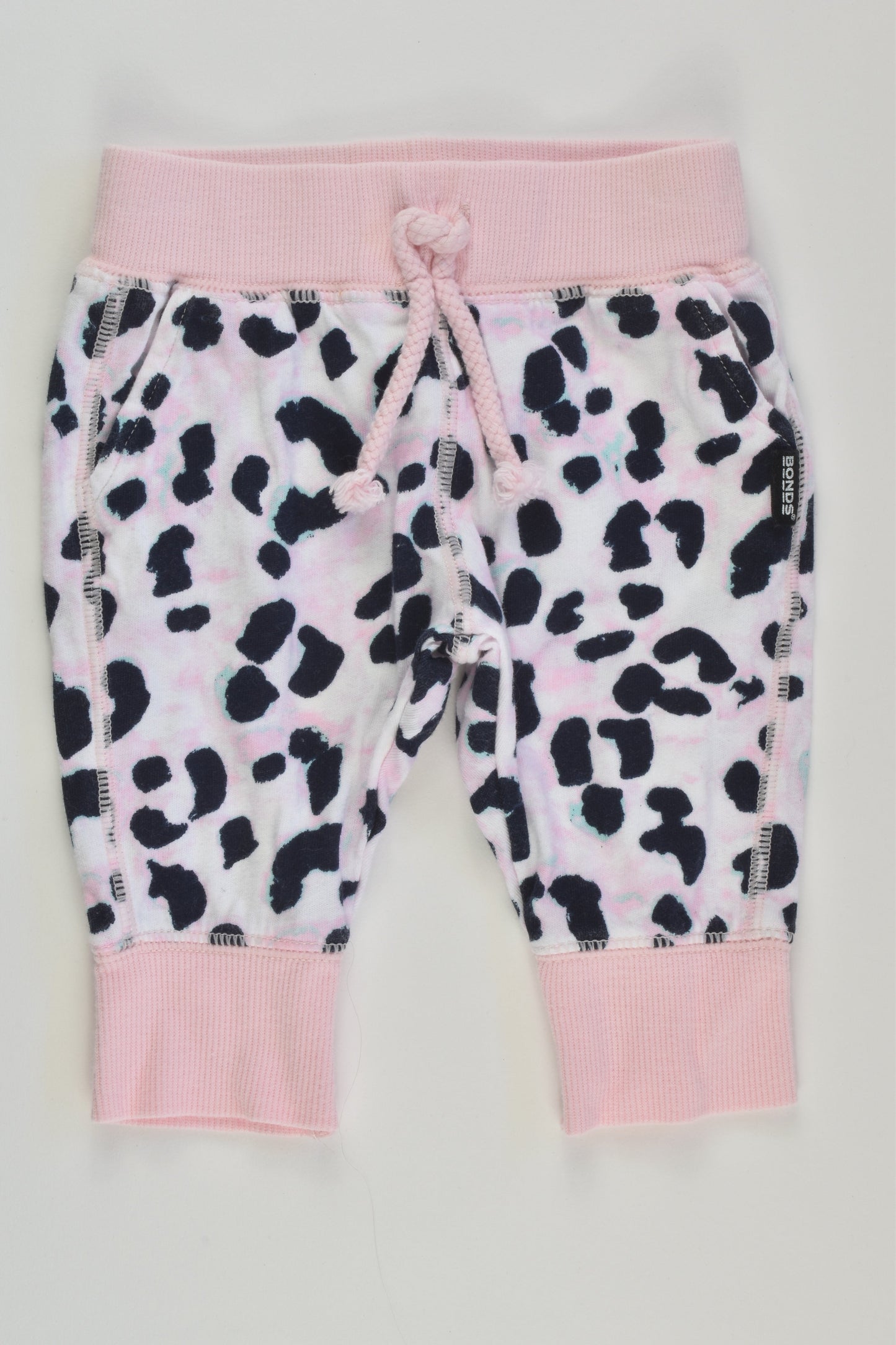 Bonds Size 000 Leopard Print Pants