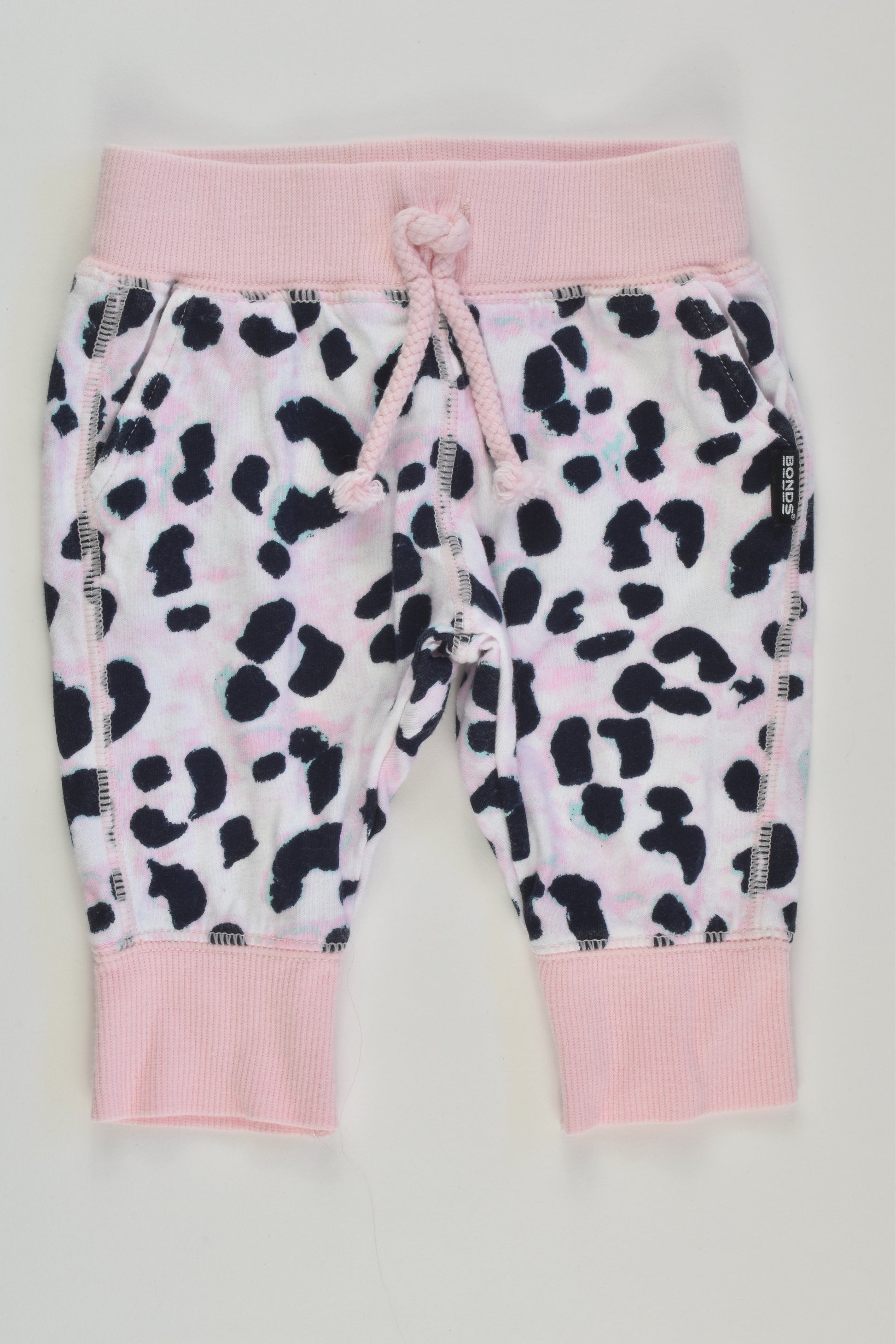 Bonds Size 000 Leopard Print Pants