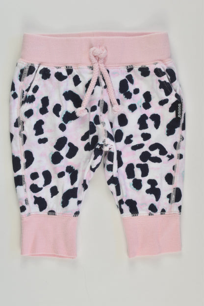 Bonds Size 000 Leopard Print Pants