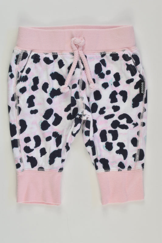 Bonds Size 000 Leopard Print Pants