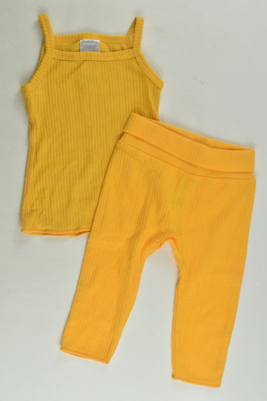 Bonds Size 000 Ribbed Outfit