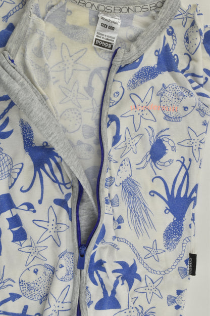 Bonds Size 000 Sea Creatures Wondersuit