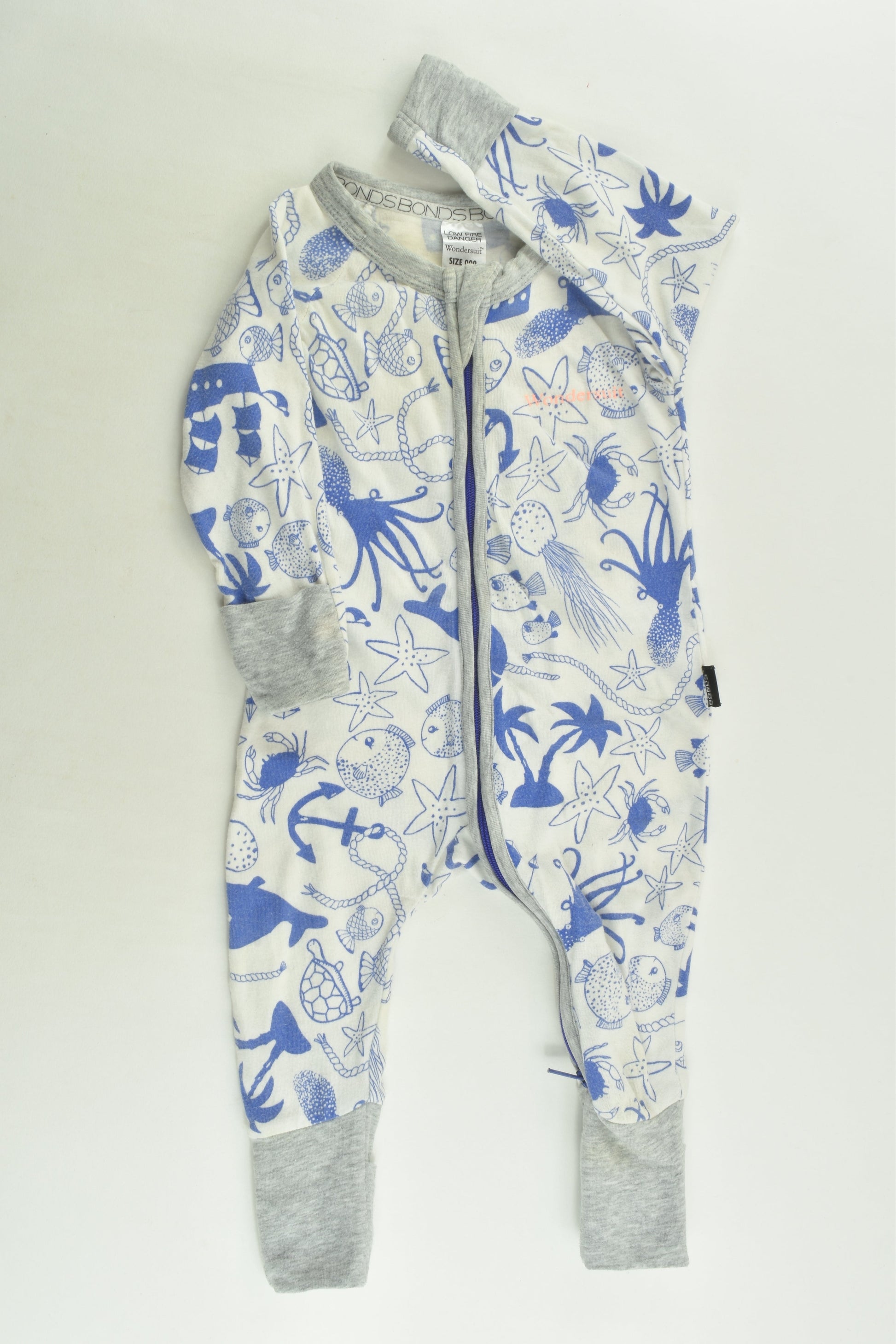 Bonds Size 000 Sea Creatures Wondersuit