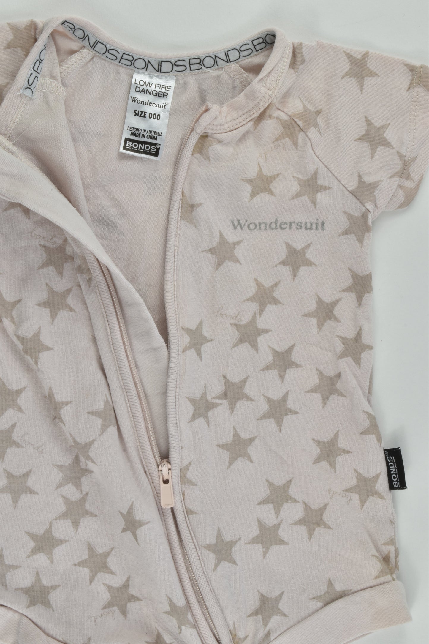 Bonds Size 000 Stars Short Wondersuit