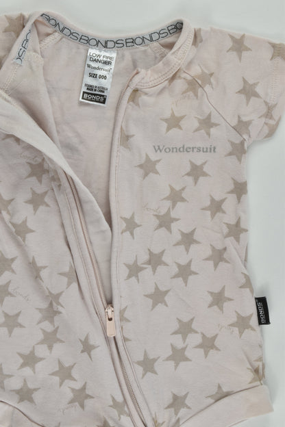 Bonds Size 000 Stars Short Wondersuit