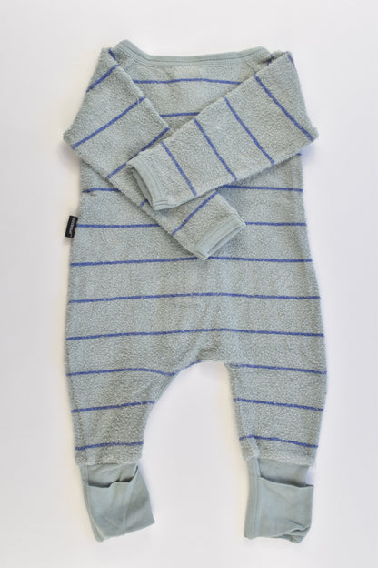 Bonds Size 000 Striped Terry Wondersuit