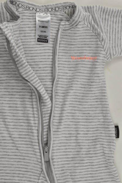 Bonds Size 000 Striped Wondersuit