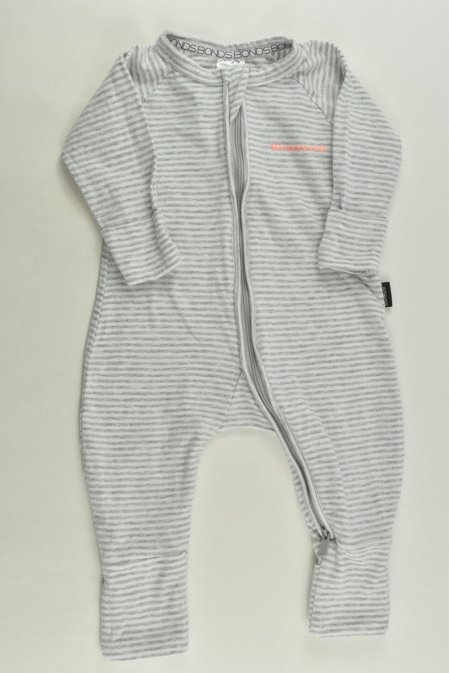 Bonds Size 000 Striped Wondersuit