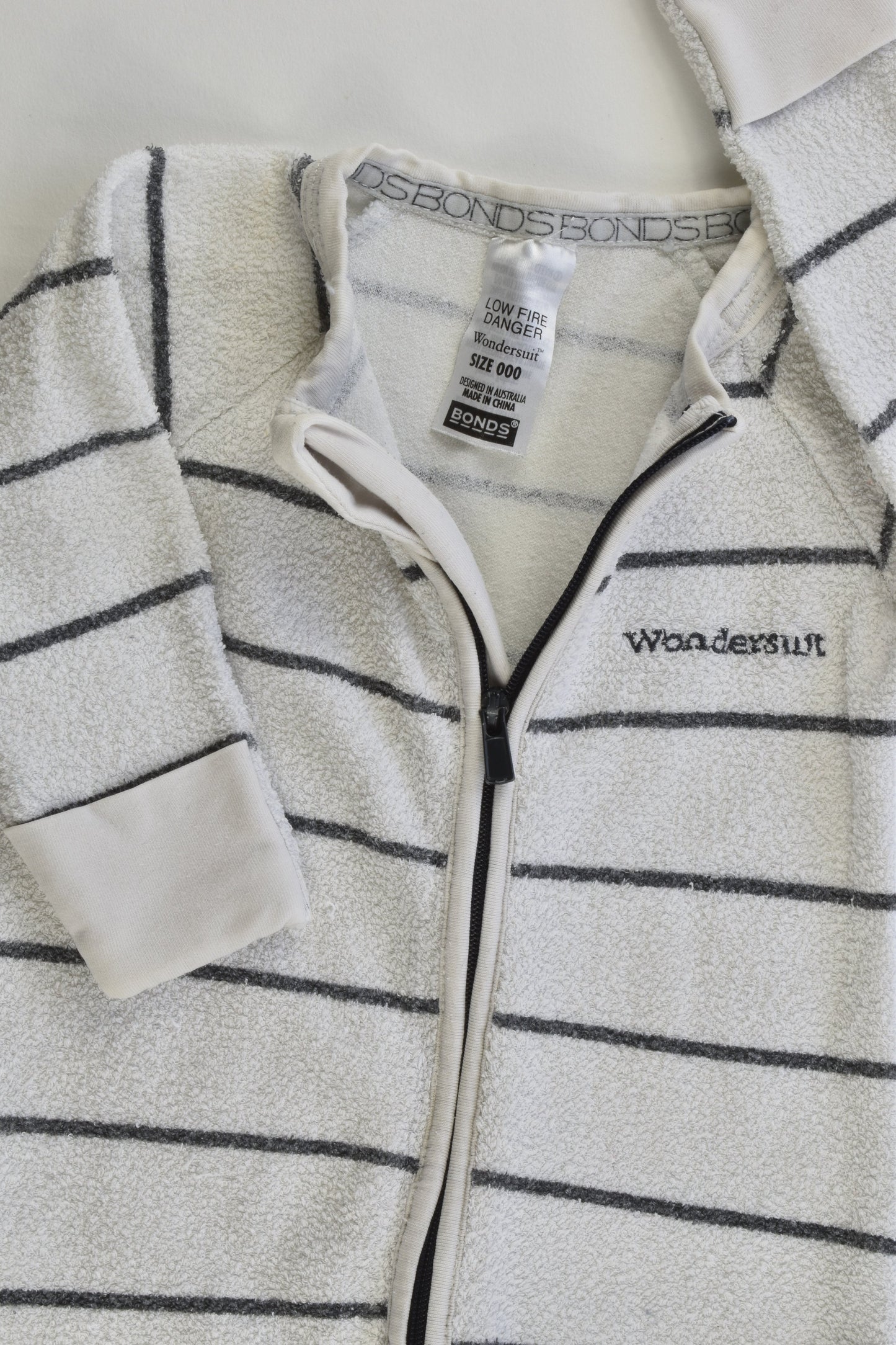 Bonds Size 000 Terry Wondersuit