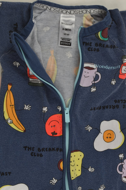 Bonds Size 000 'The Breakfast Club' Wondersuit