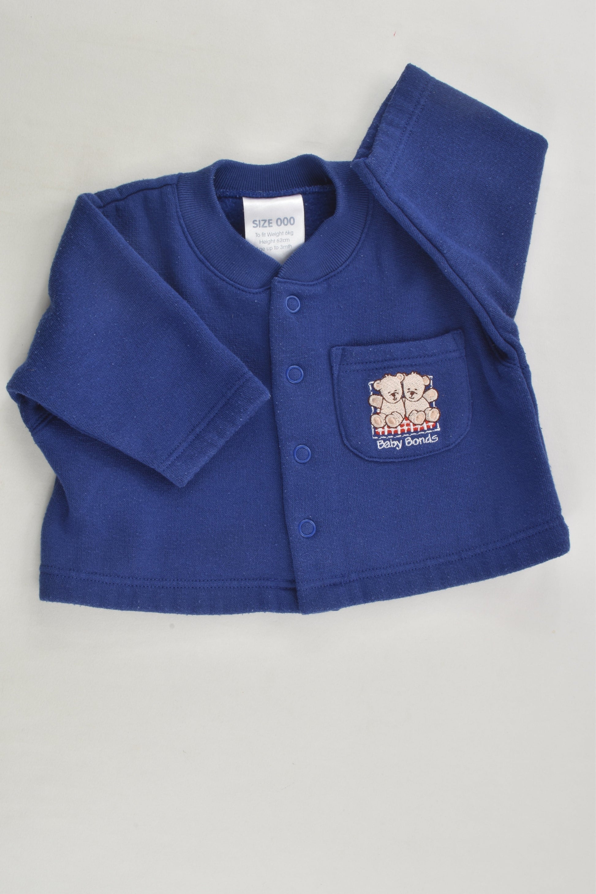 Bonds Size 000 Vintage Sweater Cardigan