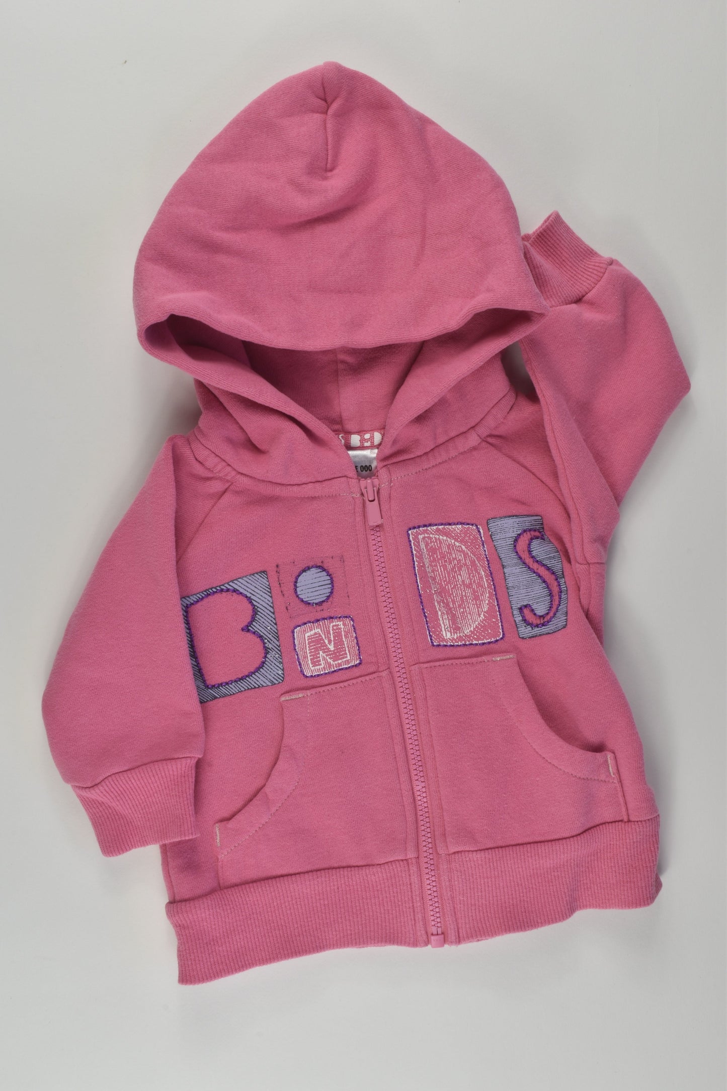 Bonds Size 000 Zip Jumper