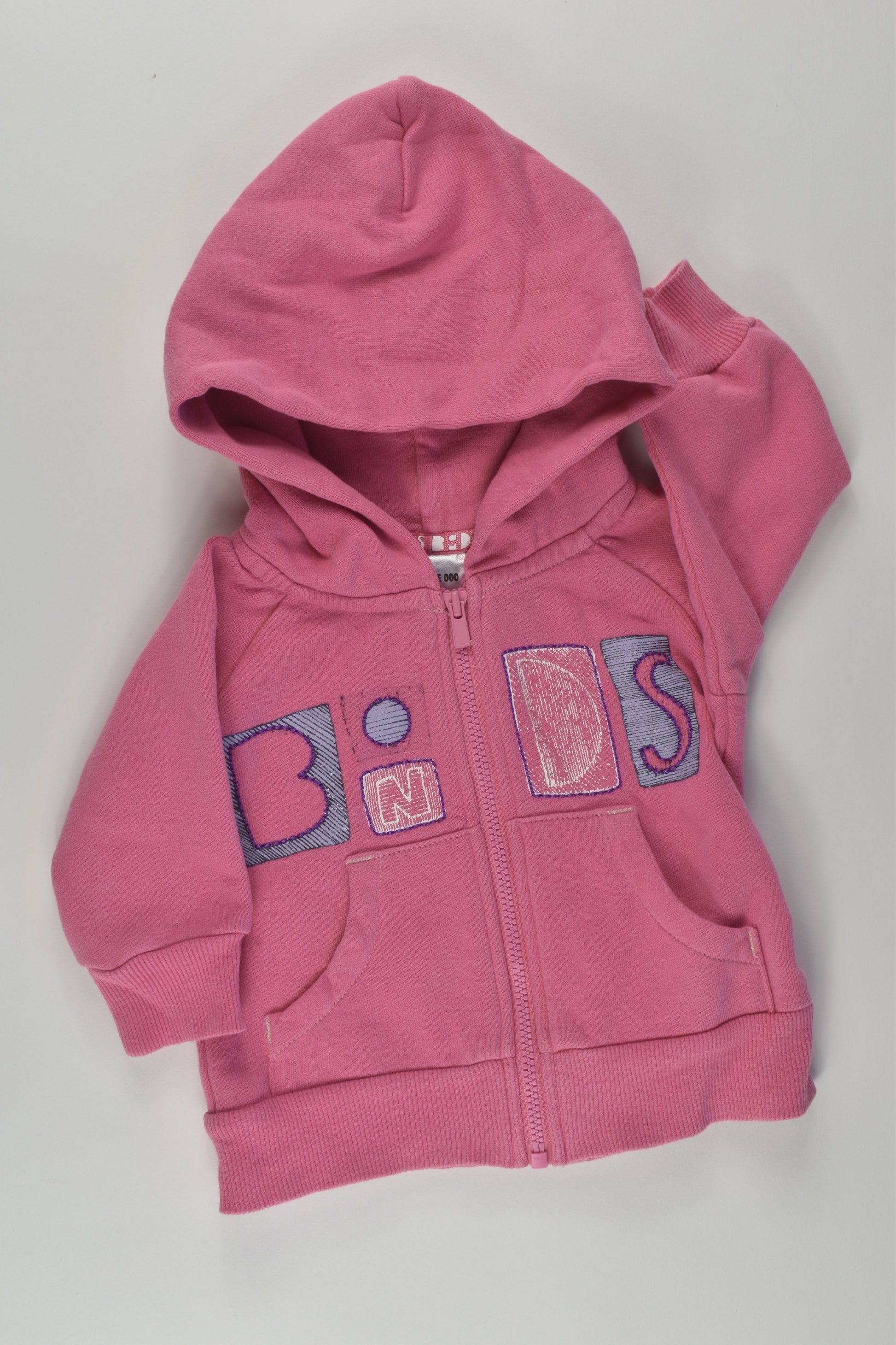 Bonds Size 000 Zip Jumper