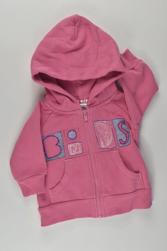 Bonds Size 000 Zip Jumper
