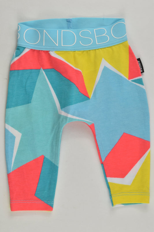 Bonds Size 0000 Colourful Stars Leggings