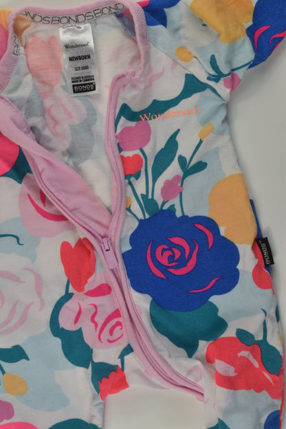 Bonds Size 0000 Floral Wondersuit