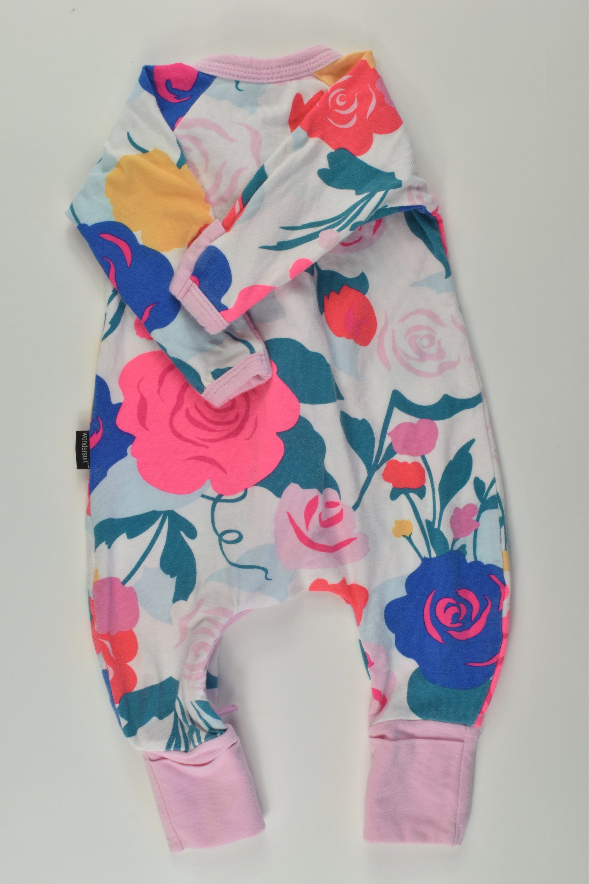 Bonds Size 0000 Floral Wondersuit