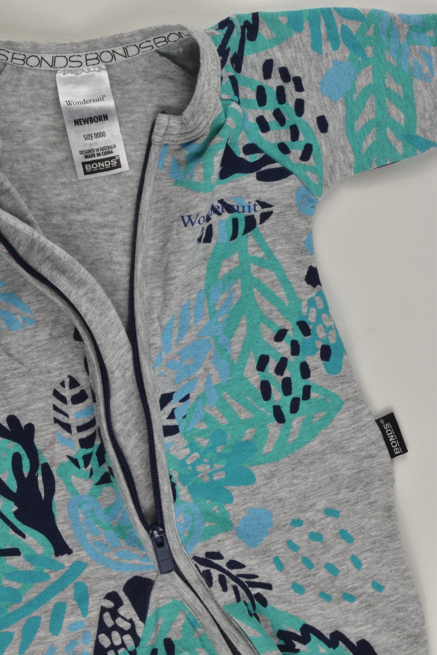 Bonds Size 0000 Leaves Wondersuit