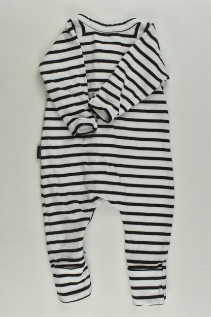 Bonds Size 0000 (Newborn) Striped Wondersuit