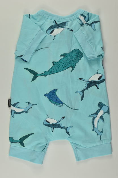 Bonds Size 0000 Shark Wondersuit