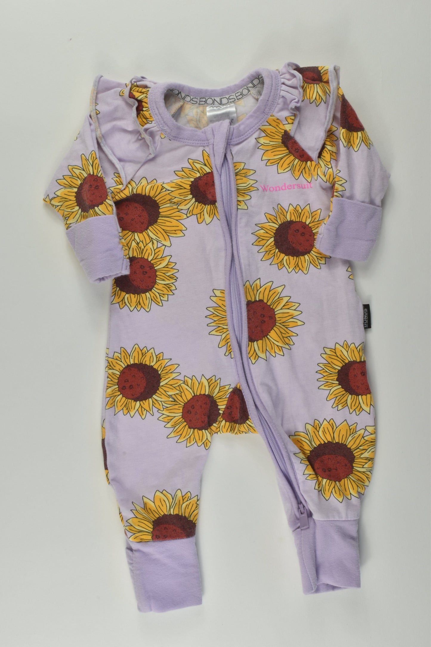 Bonds Size 0000 Sunflower Wondersuit