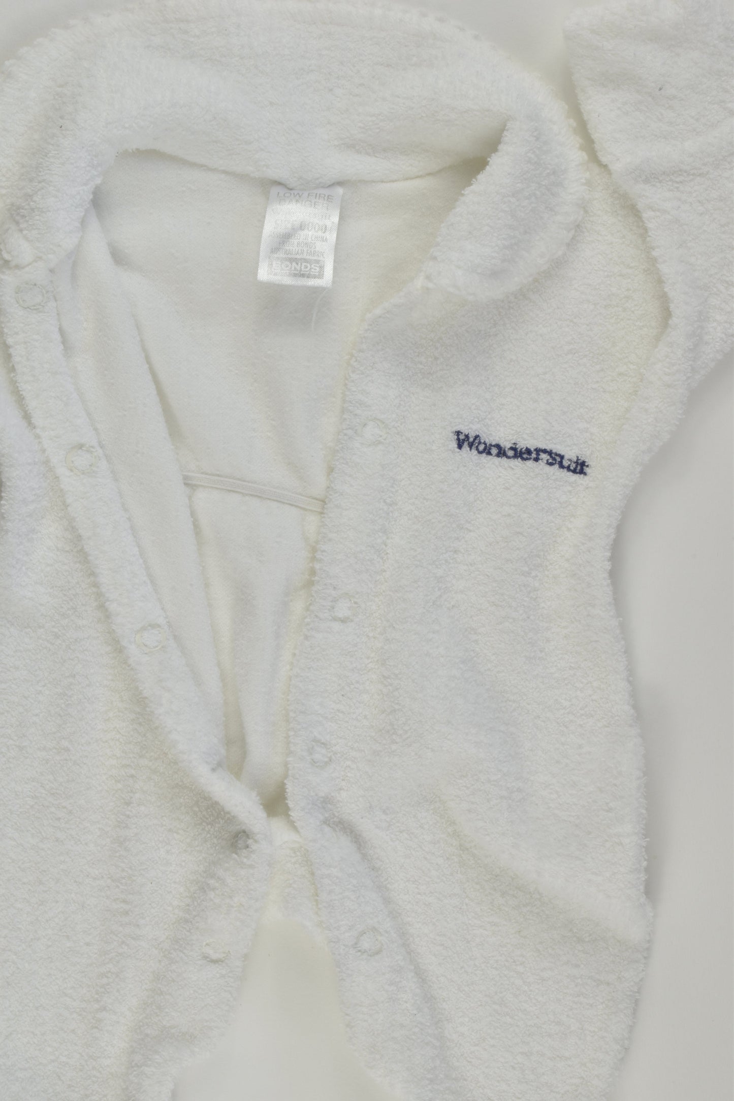 Bonds Size 0000 Terry Wondersuit