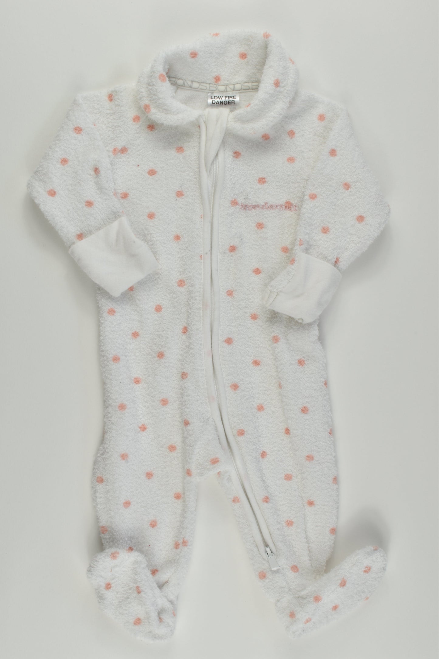 Bonds Size 0000 Terry Wondersuit