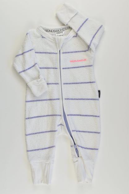 Bonds Size 0000 Terry Wondersuit