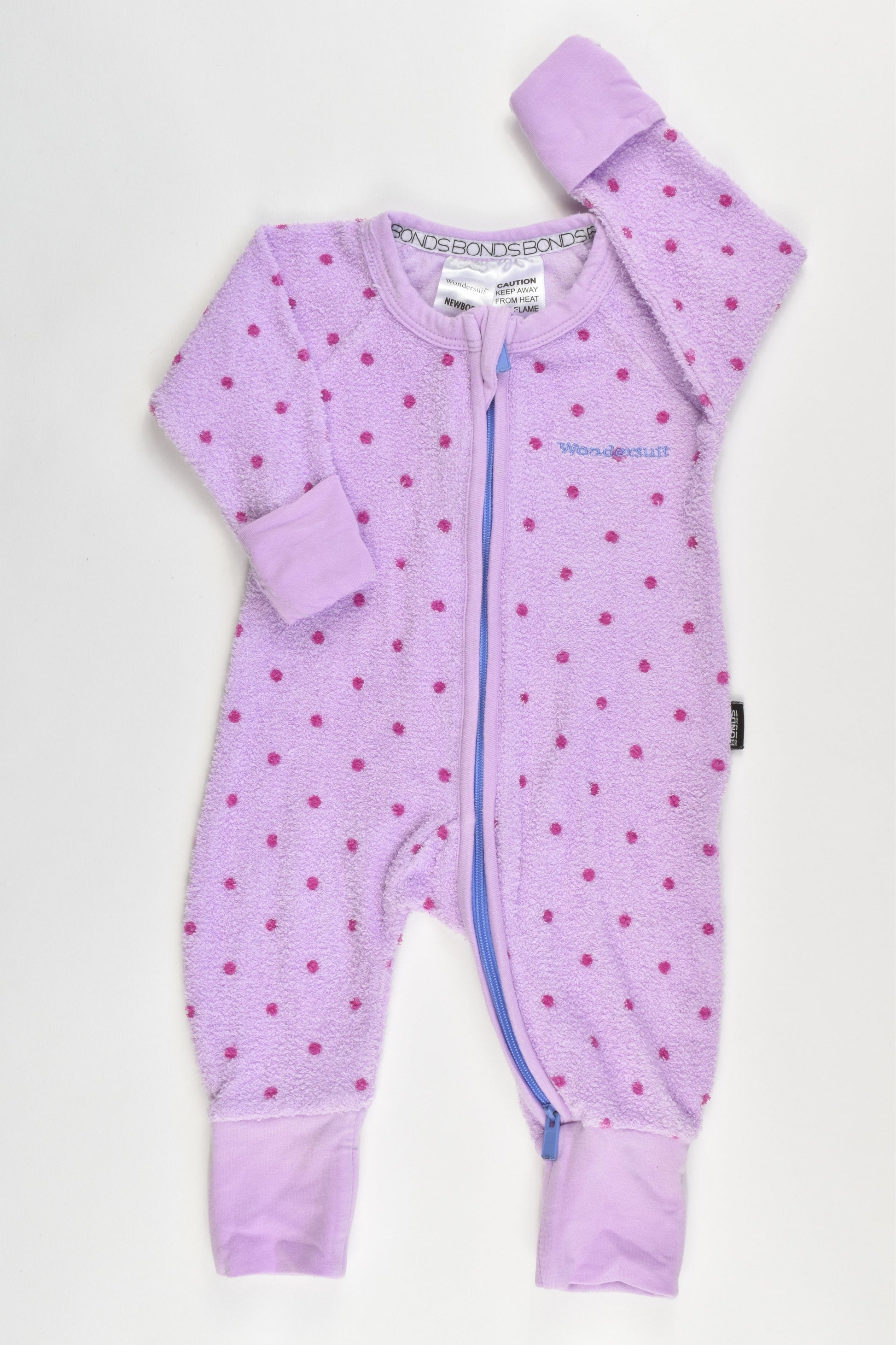 Bonds Size 0000 Terry Wondersuit