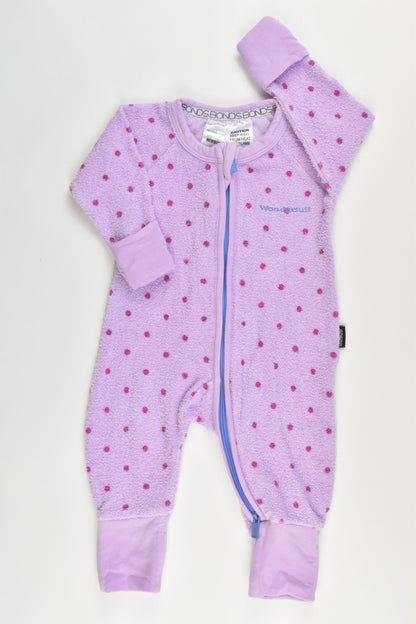 Bonds Size 0000 Terry Wondersuit